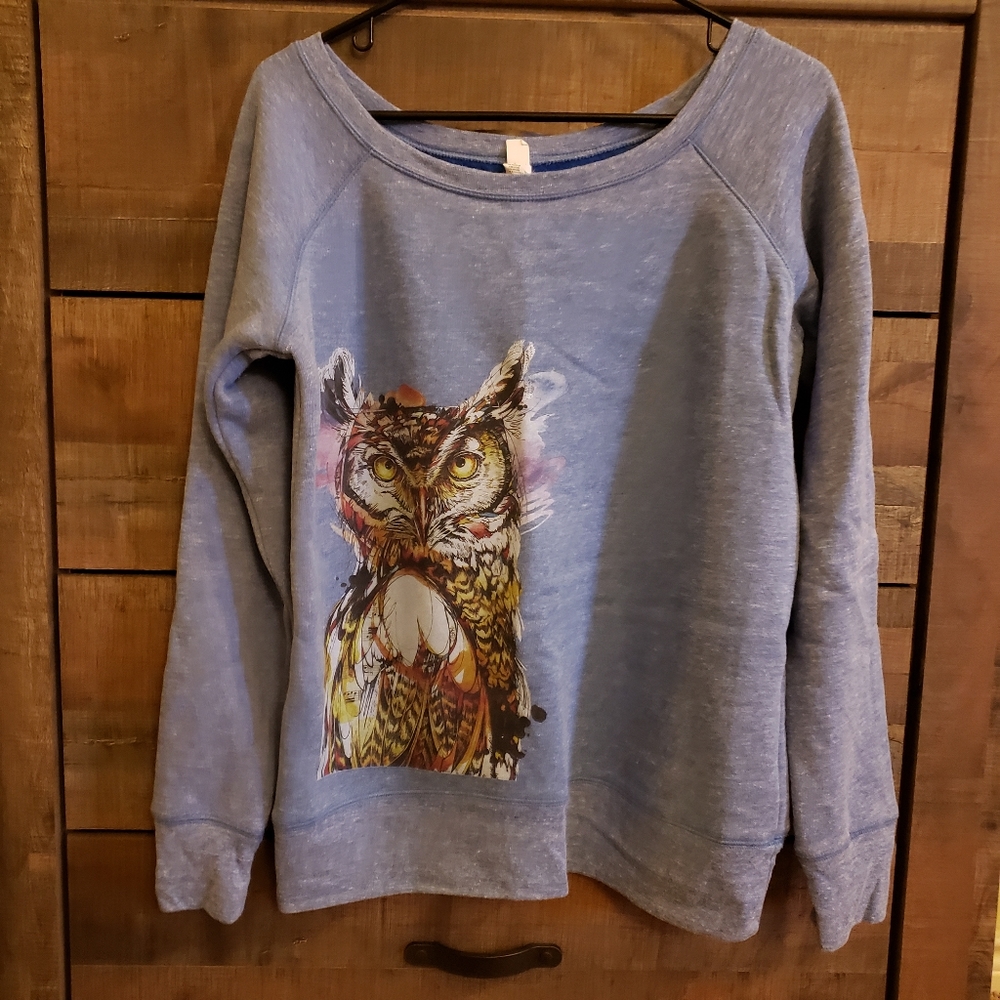 Sweatshirt with owl size M